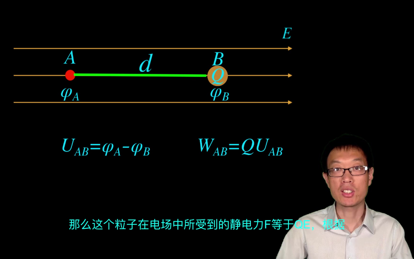 [图]高中物理选修3-1 12 电势差与电场强度的关系+忠诚物理翻转课堂+有字幕