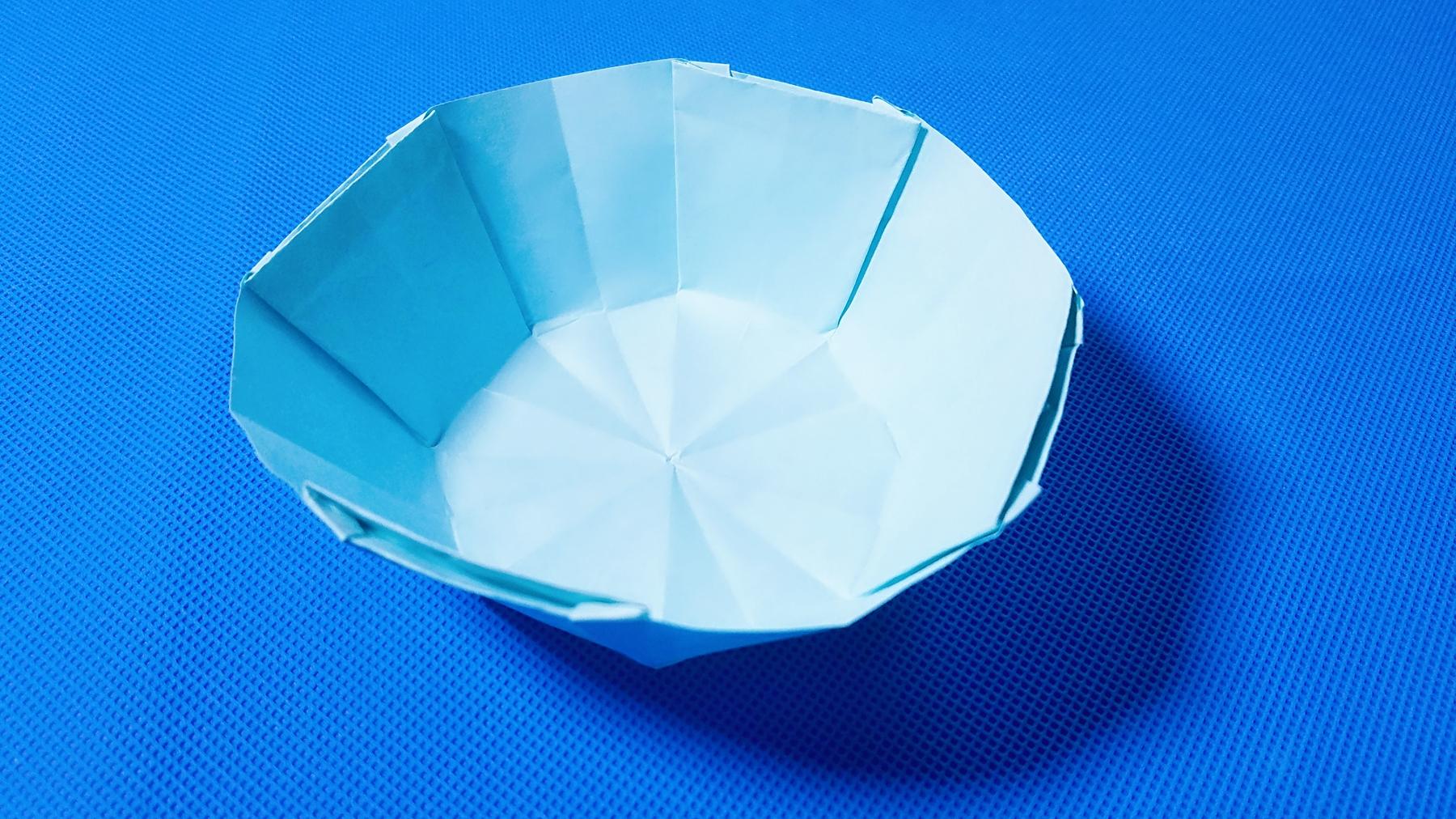 折纸碗教程图片