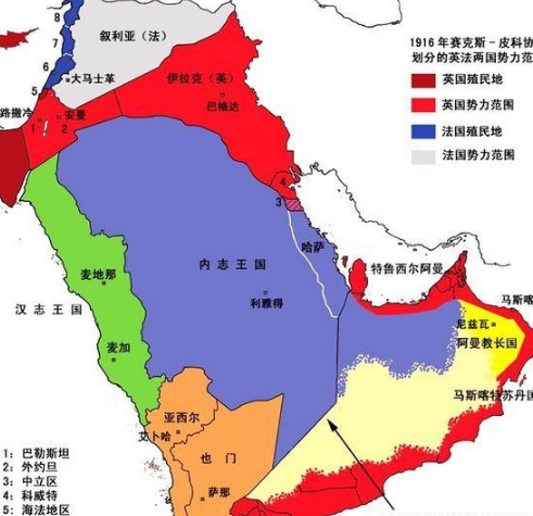 奥斯曼帝国土崩瓦解之后,阿拉伯人为何没能建立一个统一的政权呢?