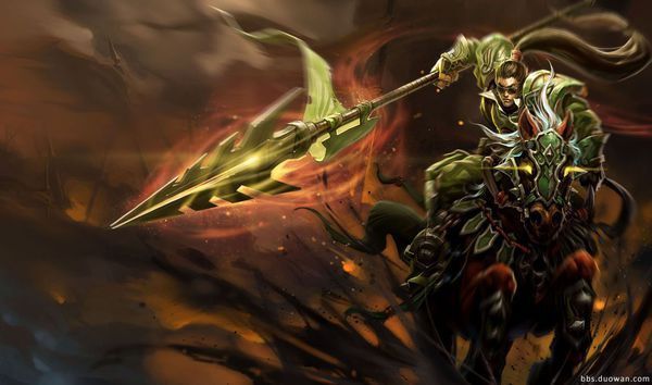 lol禁军统帅赵云的名字显示德邦总管(电脑)是怎么回事?