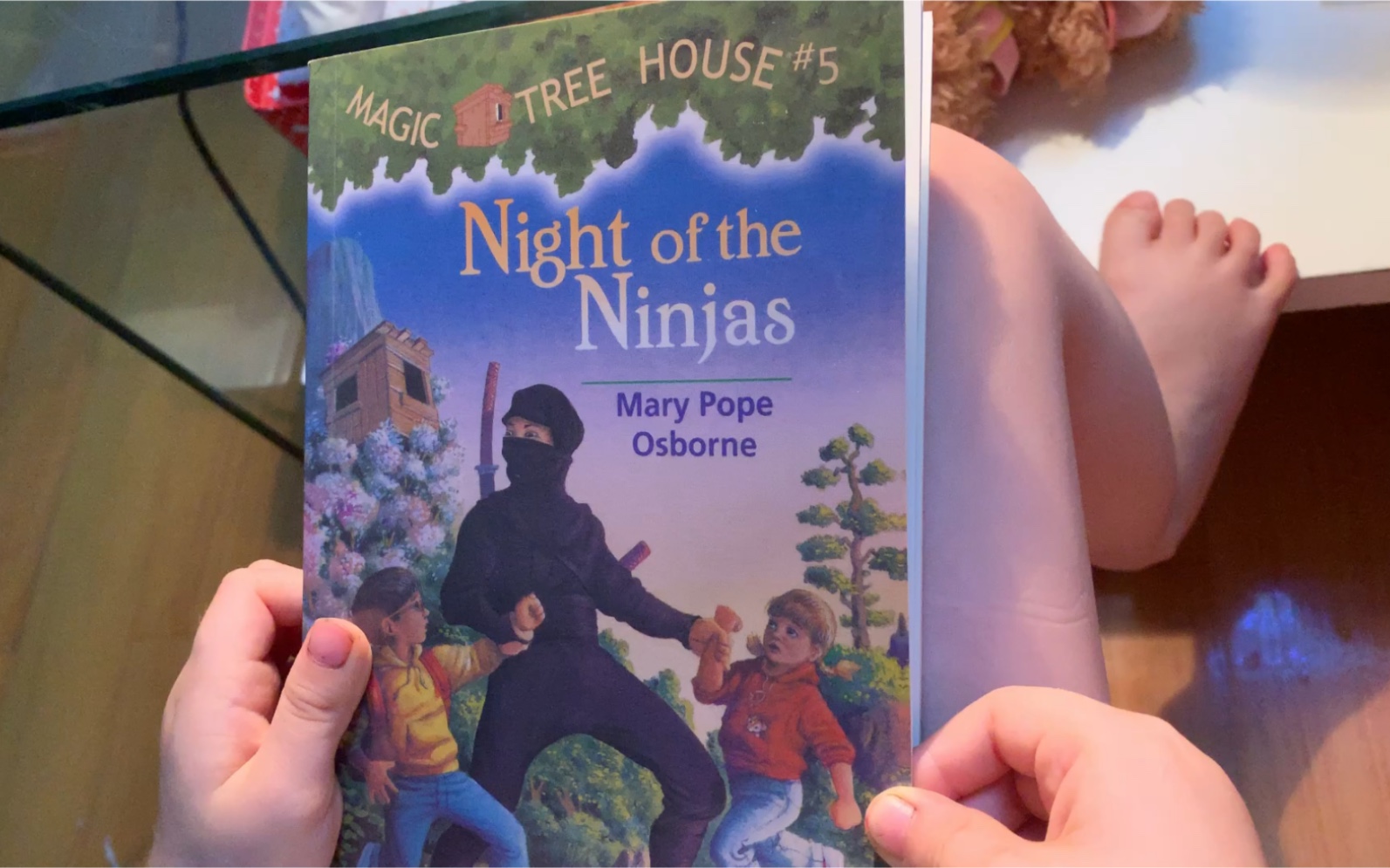 [图]英语 Magic tree house 神奇树屋 第五章 Night of the Ninjas