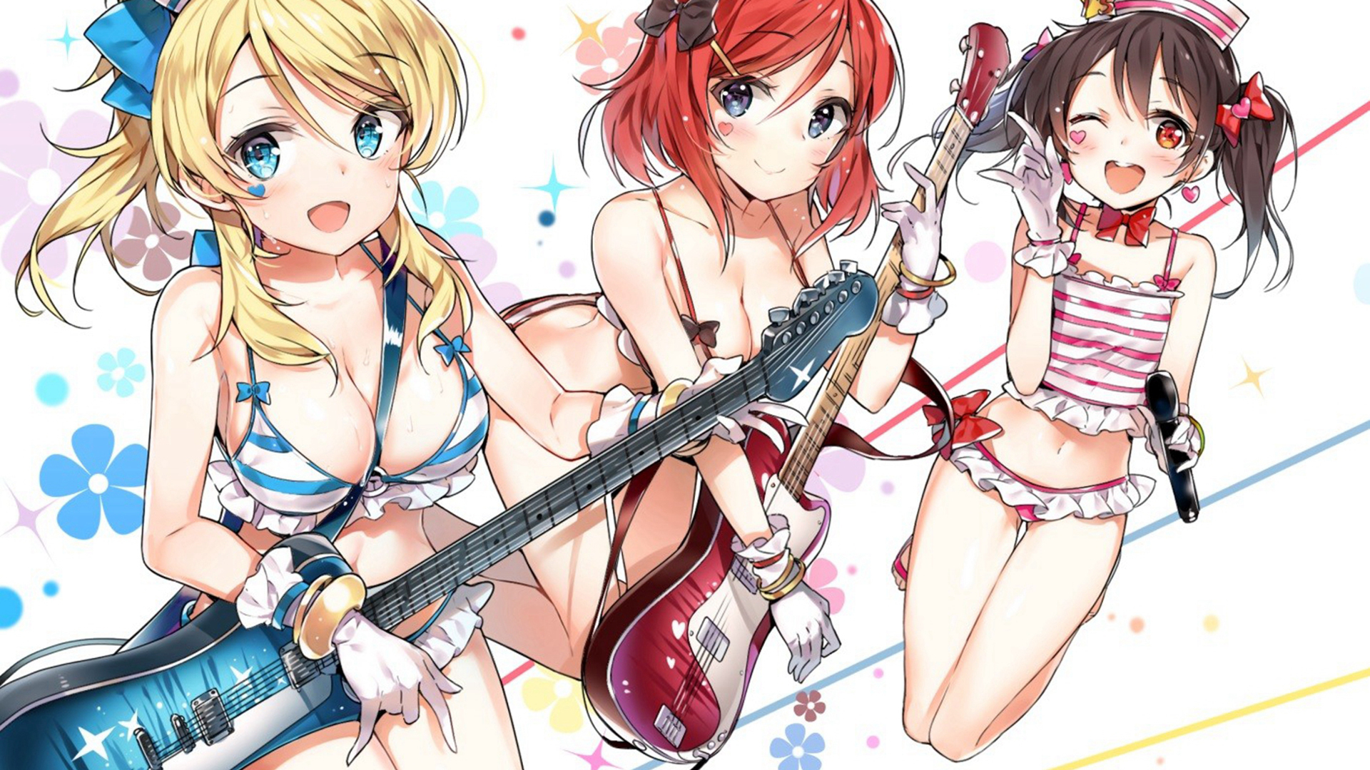 Love Live! 萌系动漫美女高清桌面壁纸[图2]