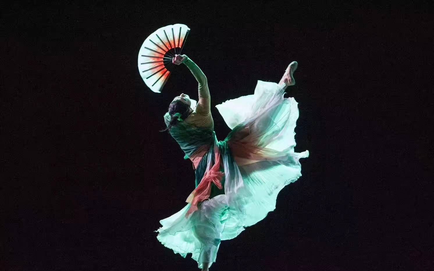 扇舞独舞《墨兰谣》蒋一鸣 男子古典舞2017荷花奖参评作品