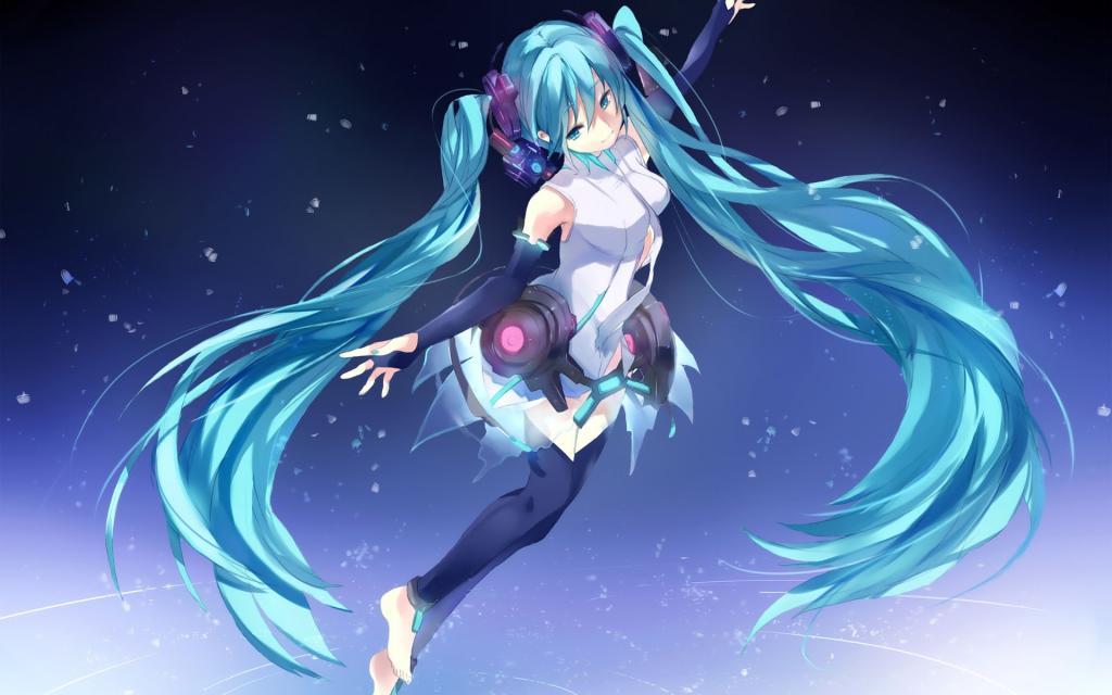 动漫初音未来电脑壁纸[图1]