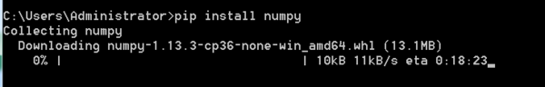 python中numpy模块安装_numpy安装,python中怎样安装numpy模块