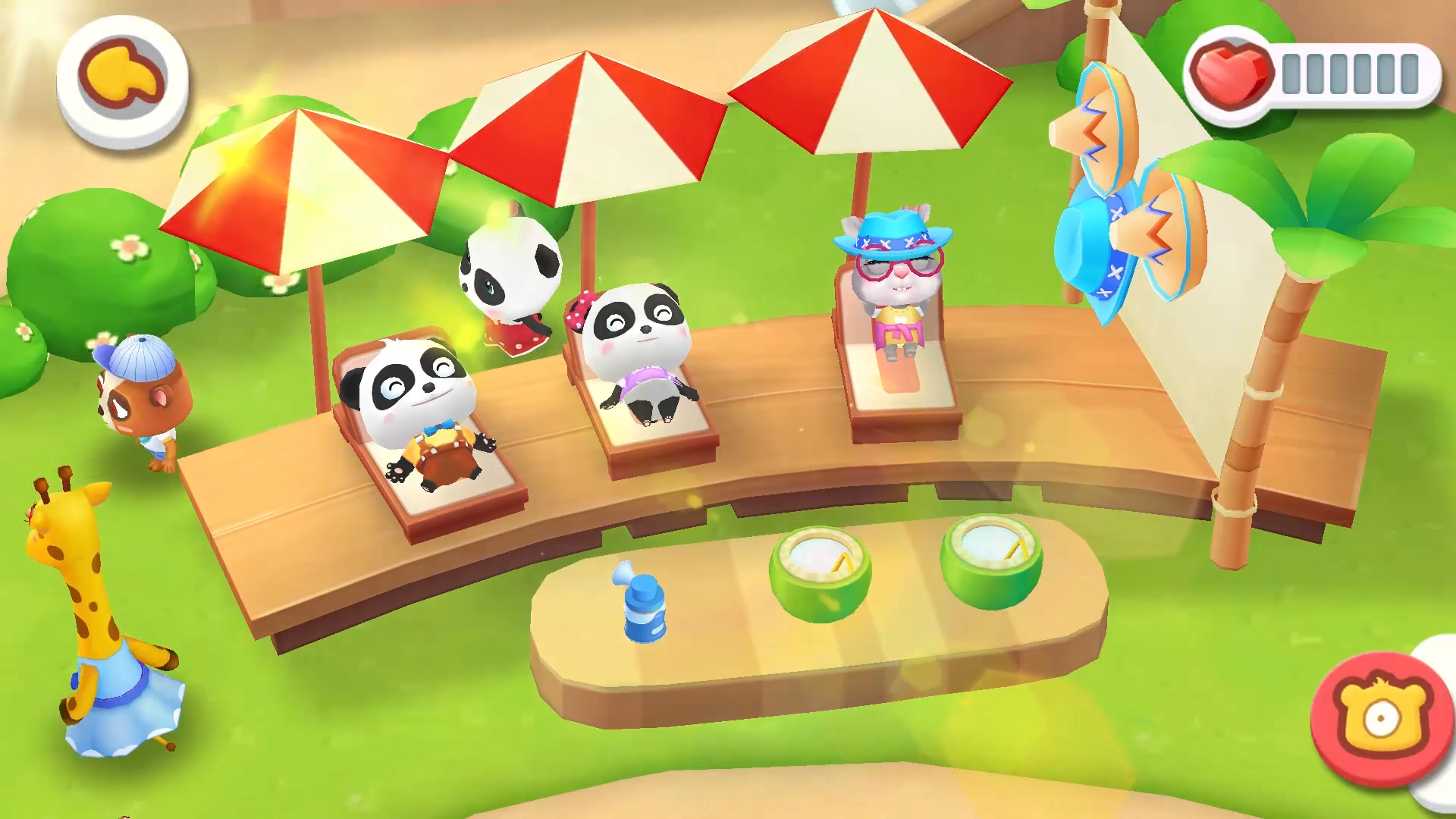 宝宝巴士亲子游戏—亲手调制怪味的果汁,快来尝尝味道如何?