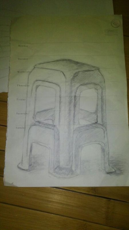 谁指点一下画素描技巧。怎么才能画得像。这是