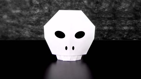 史上最恐怖的折纸面具图片