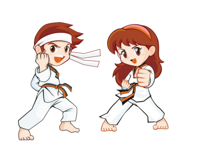 跆拳道黄白带腰带怎么系