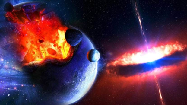 奇点大爆炸,从一个暴涨阶段开始,之后宇宙不断膨胀形成了现在的宇宙