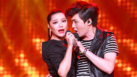 李炜江映蓉 bad boy 梦想星搭档 现场版 13/11/15