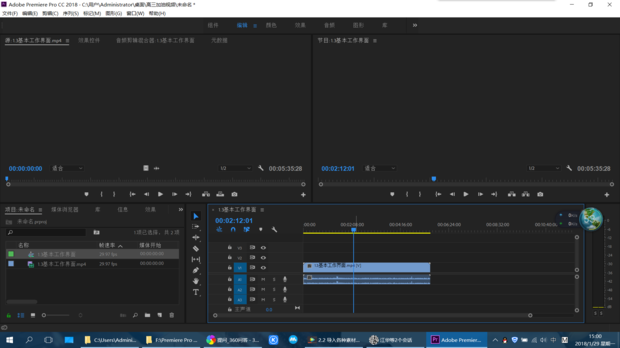 大佬,求助,pr中导入视频没有视频画面