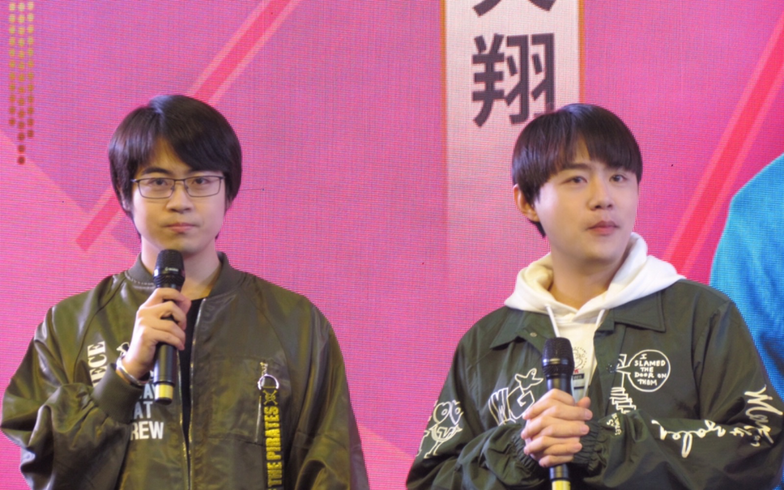 【729声工场】杨天翔苏尚卿武汉cptako漫展见面会片段(包括两位的