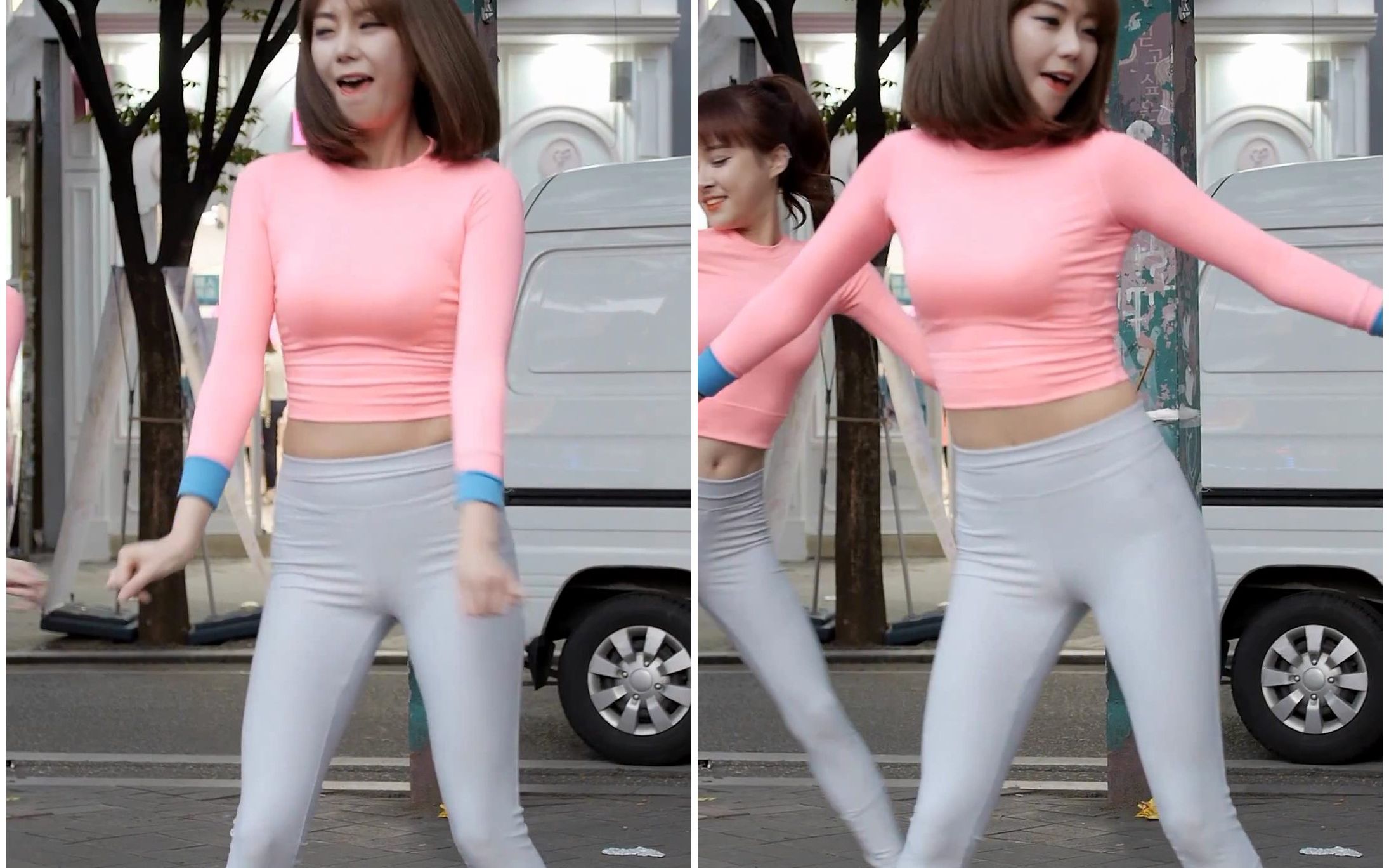 粉红诱惑 紧身皮裤 s曲线!超高颜值 小姐姐素雅soa 性感饭拍!