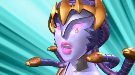 神兽金刚之天神地兽:复仇女看到妹妹变成机械兽,却无能为力