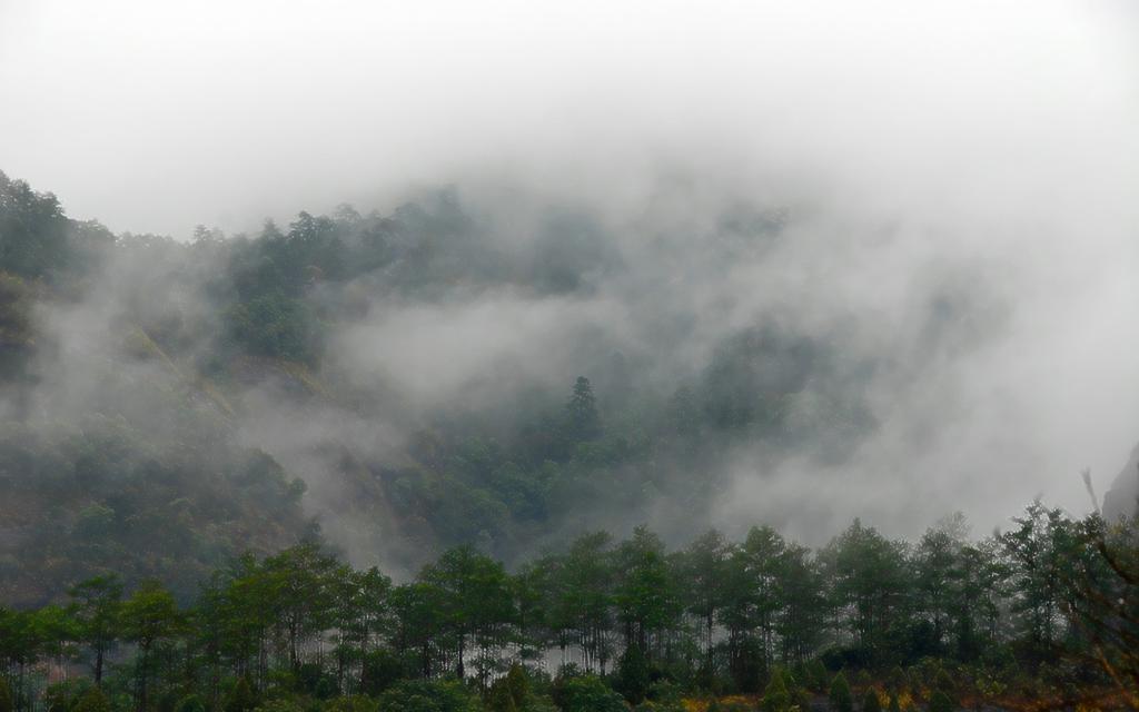 武夷山雨景电脑壁纸[图1]