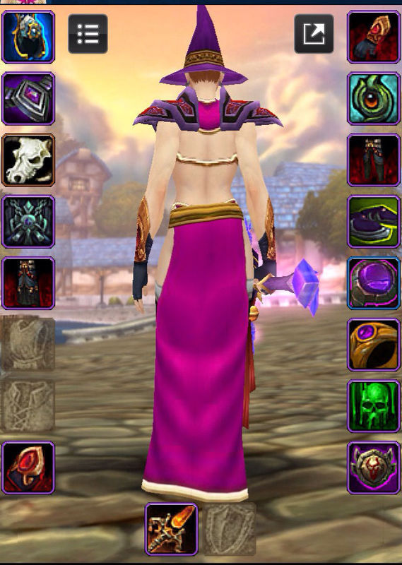 魔兽世界流沙袍搭配什么好看