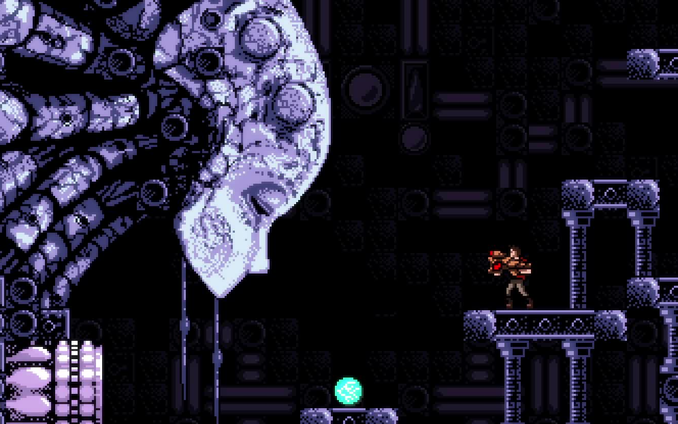 [图]【Axiom Verge】公理边缘中文剧情解说系列# 01 实验室炸了 醒来发现不在地球了