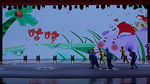 小学甲组 课本剧:《咕咚来了》