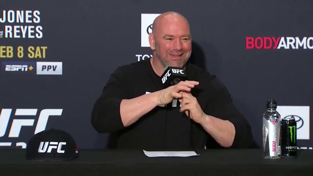 【ufc247   赛后发布会】高光片段: 雷耶斯想要打二番战