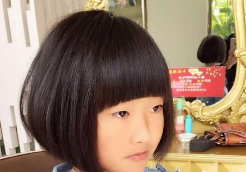 9岁女孩发型图片