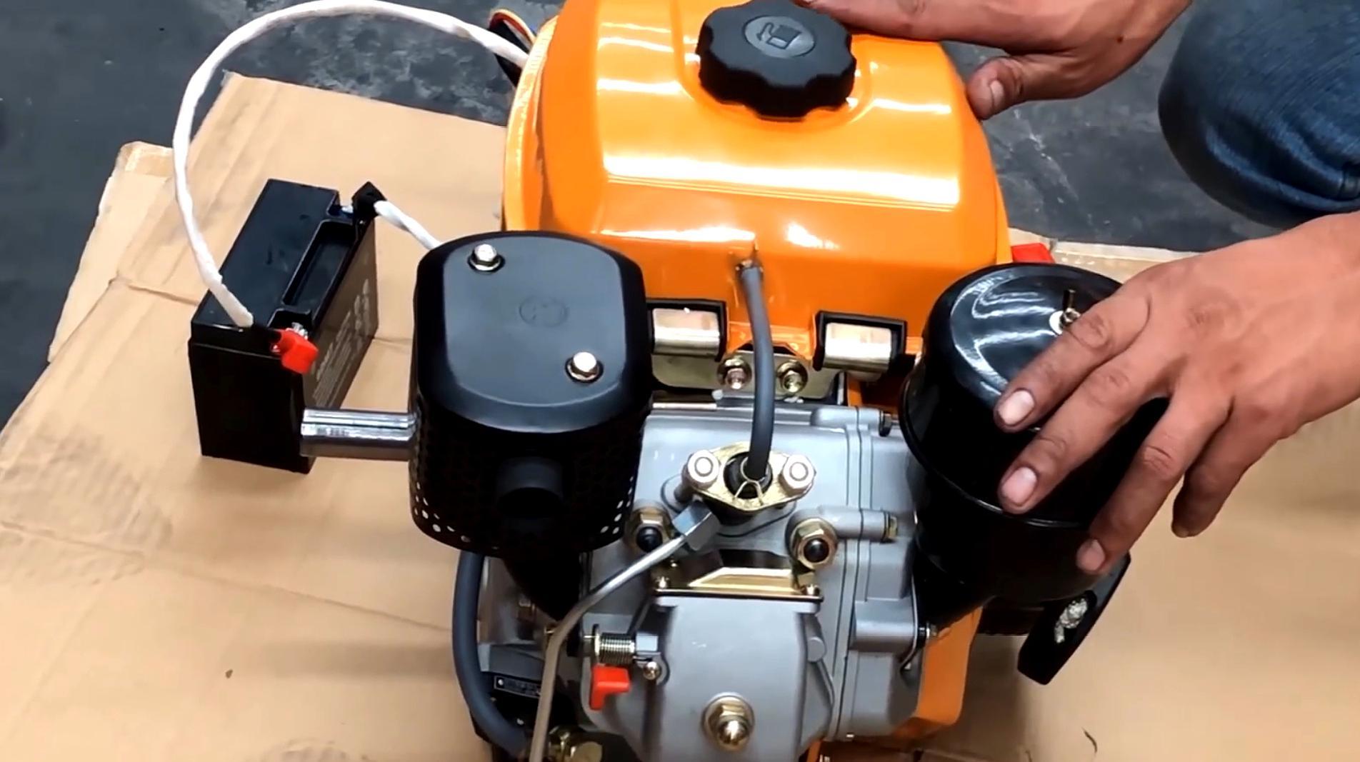 这么精致的 b>迷你柴油机 /b>,怎能错过细节,错过启动效果