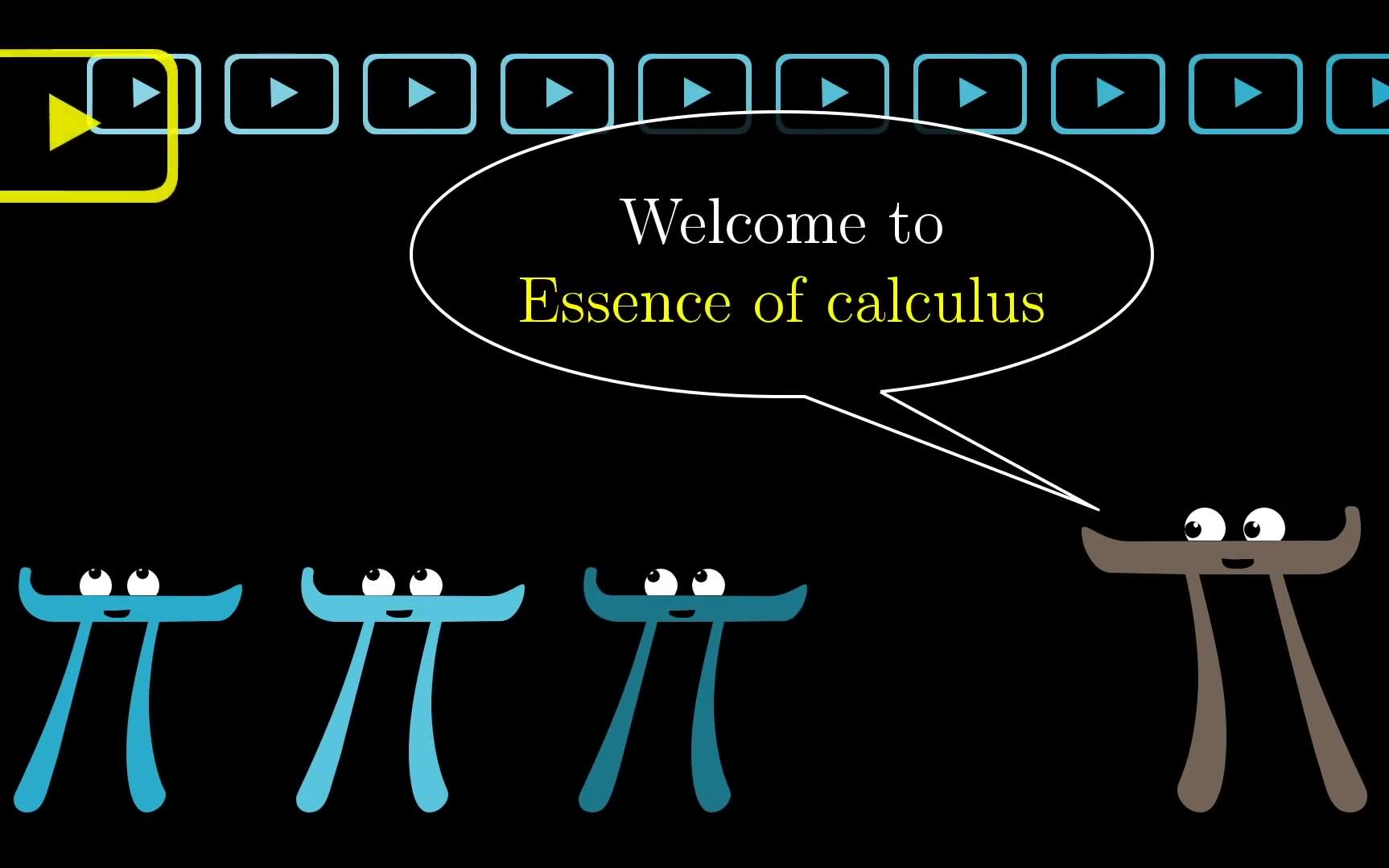 [图]微积分本质 Essence of calculus