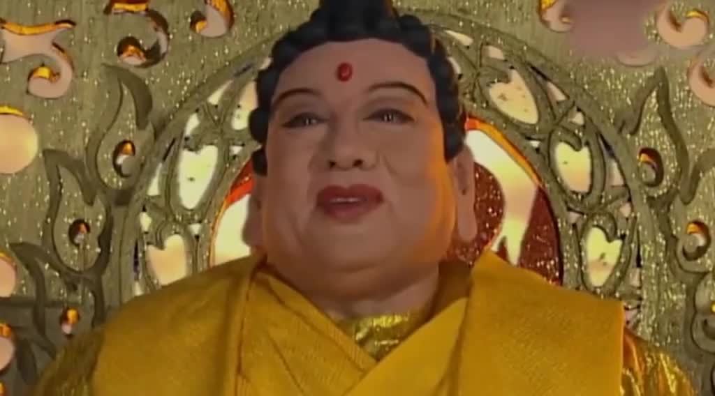 80岁 朱龙广再扮如来佛祖,时隔33年仍有当年风采