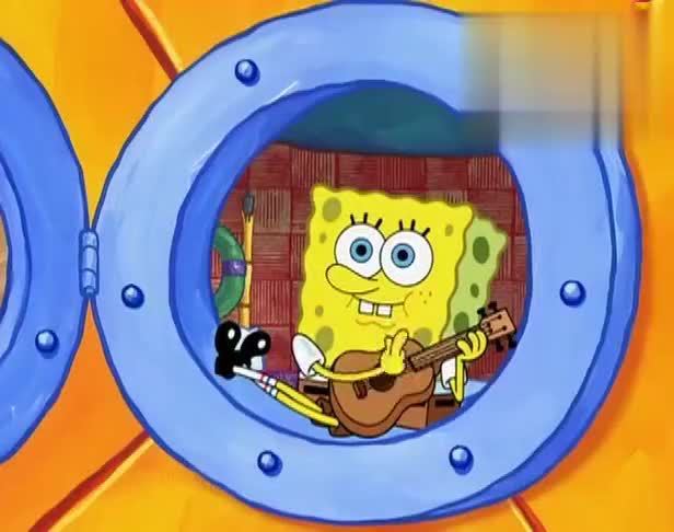  b>海绵宝宝 /b>: b>海绵宝宝 /b>弹 b>吉他 /b>的样子,简直帅爆了!