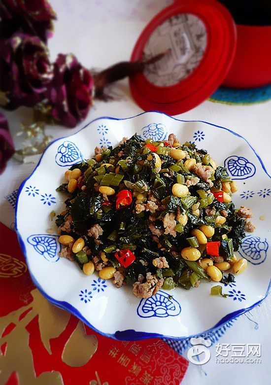 肉末雪里蕻的家常做法