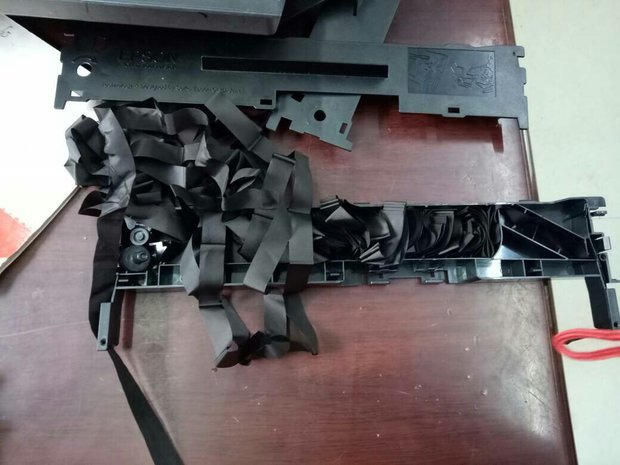 打印机换色带怎么换?