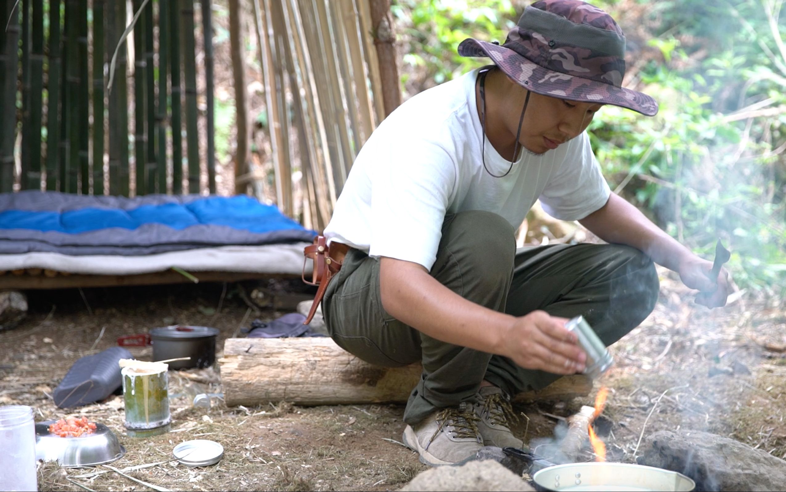 营养早餐,吃饱了有力气干活 b>@野食小哥 /b>