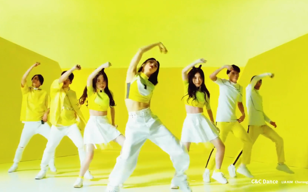 女神lia kim携sandy&mandy 黑松c&c《your best》舞蹈版