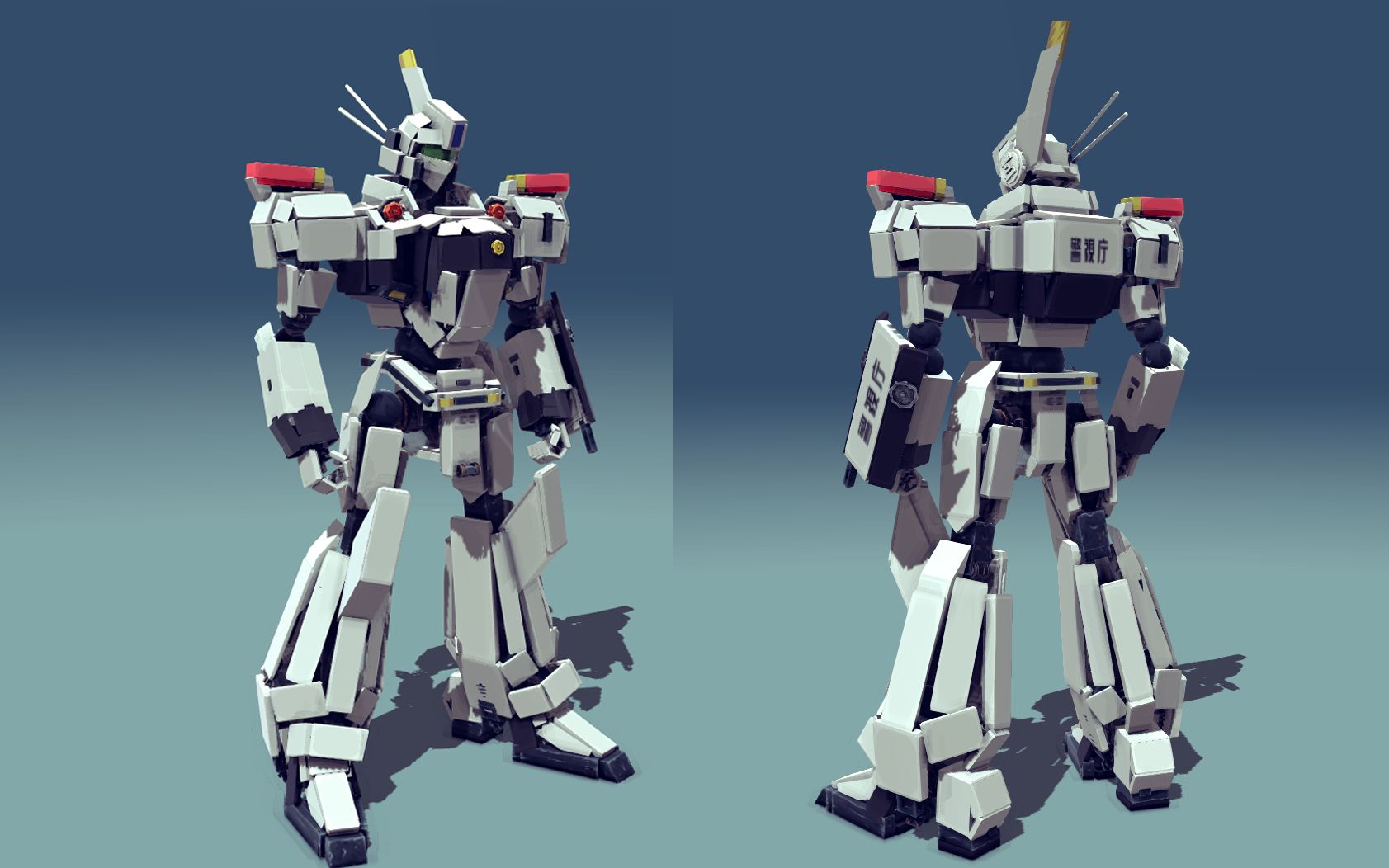 [图]【BESIEGE】机动警察PATLABOR - 片头动画