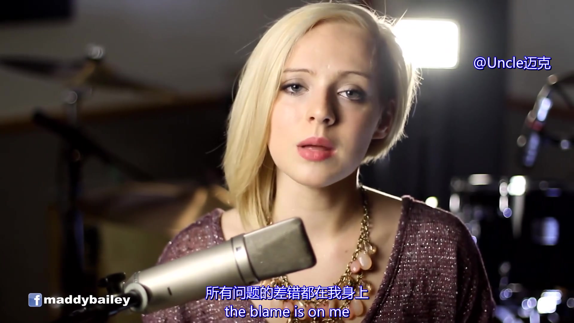 [图]【开口跪】Madilyn Bailey-I Know You Were Trouble