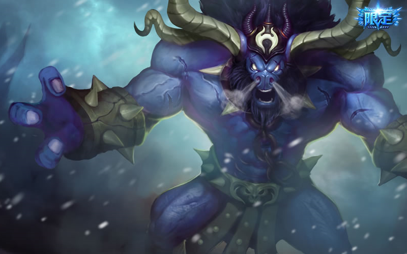 牛头酋长 阿利斯塔  巨角幻兽 皮肤浏览 skin spotlight