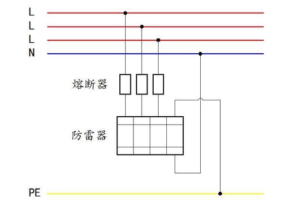德国菲尼克斯三相电源防雷器flt 35/3 1如何接线