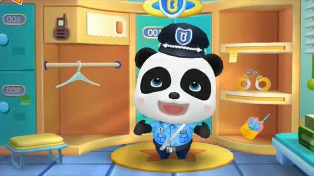 宝宝巴士:宝宝小警察奇奇警官帮妙妙寻找宝箱钥匙,儿童游戏