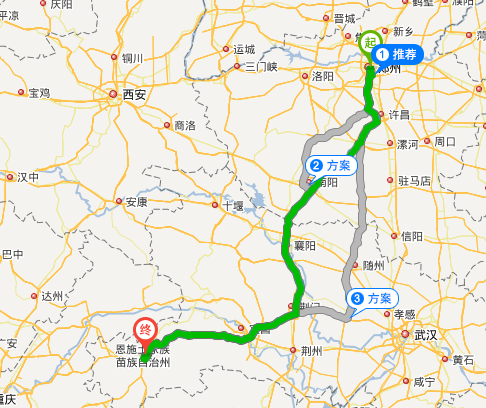 郑州到恩施州多少公里小时查询,郑州至恩