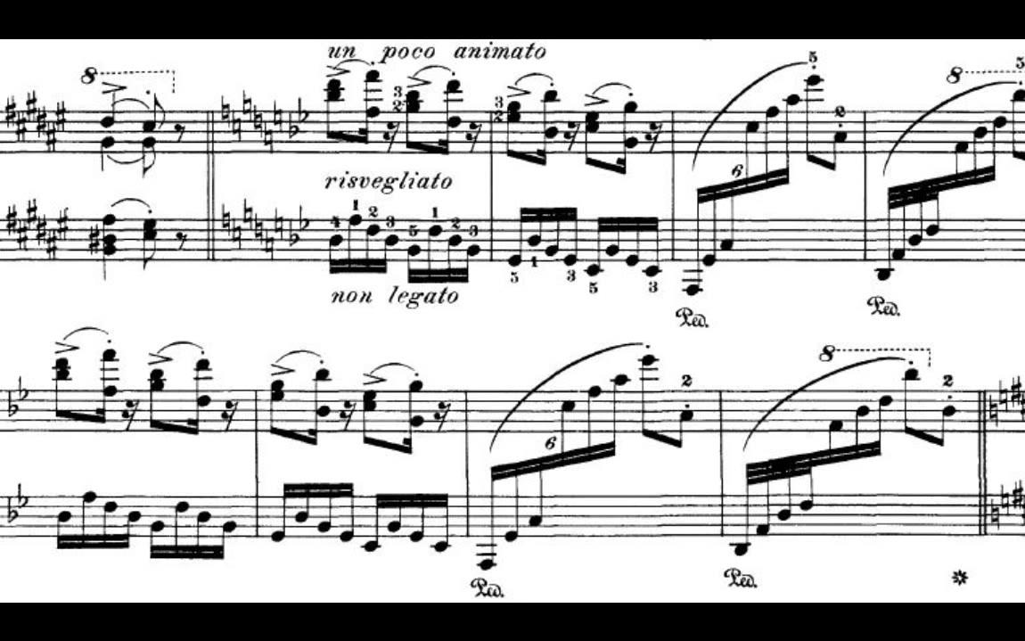 [图]【钢琴】李斯特 - 匈牙利狂想曲 第8首
