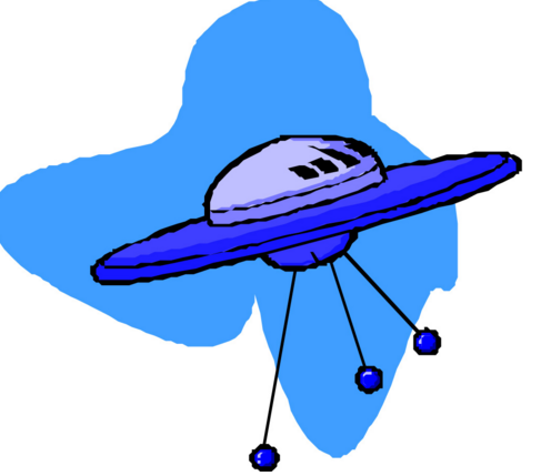 简笔画飞碟的颜色怎么涂