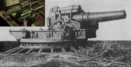抗日战争日本超级大炮