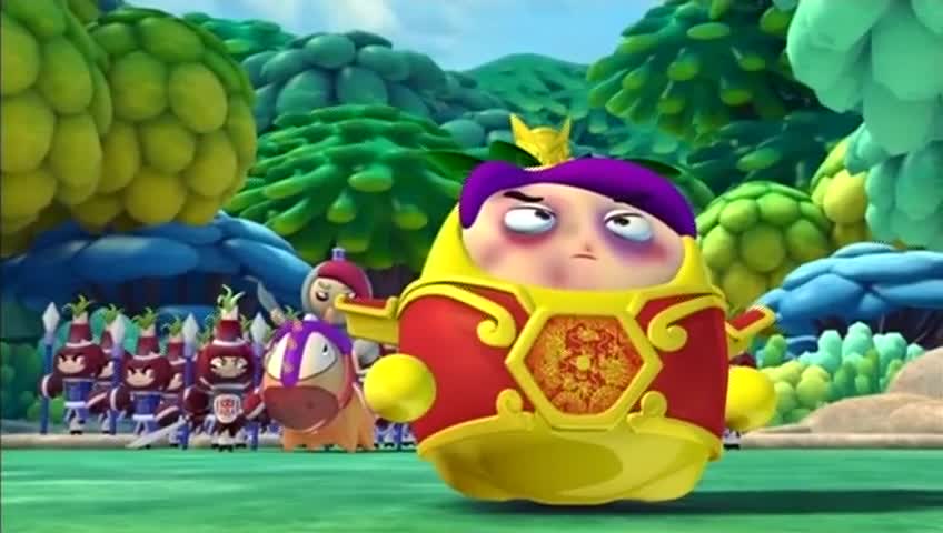 果宝特攻3~菠萝冰雪编故事躲敌人