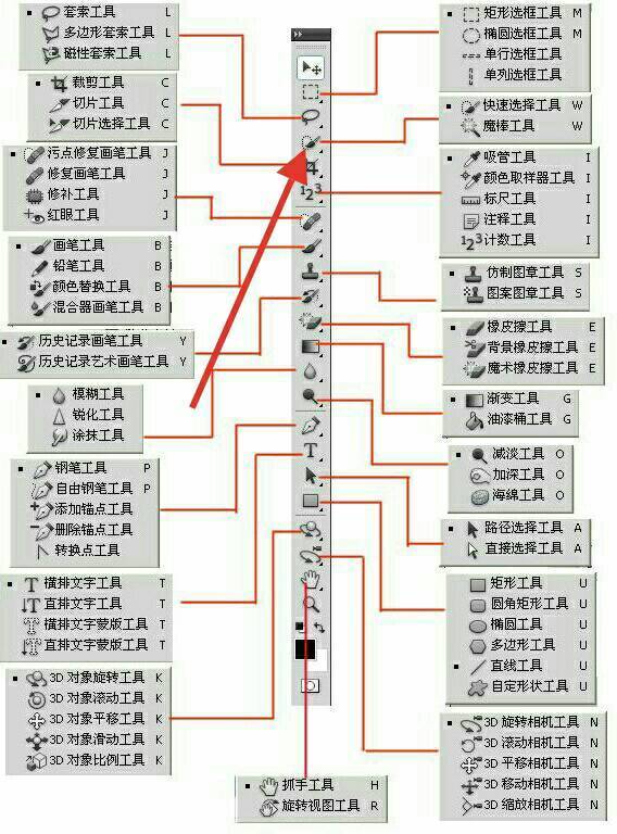 photoshop快速选择工具在哪