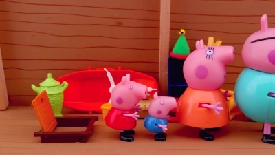 [图]『育儿/英语/玩具动漫』小猪佩奇英文版(Peppa Pig)-Christmas flight