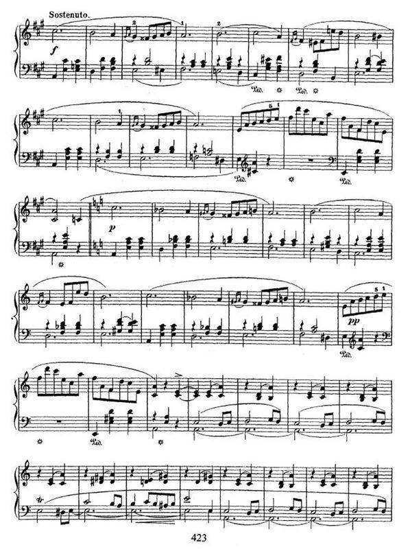 求~肖邦的a小调圆舞曲 原版钢琴谱