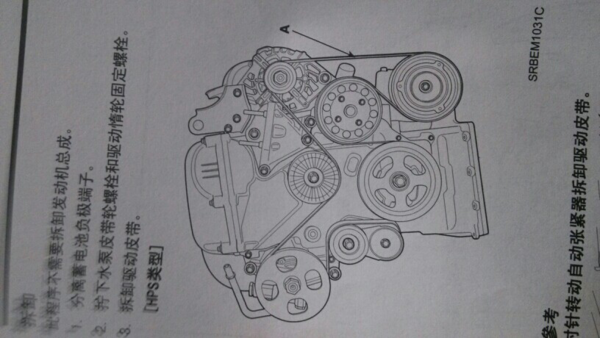 起亚福瑞迪皮带走向图图片