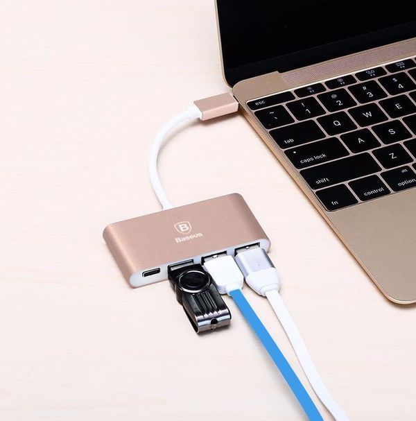 苹果笔记本电脑usb转换器怎么用