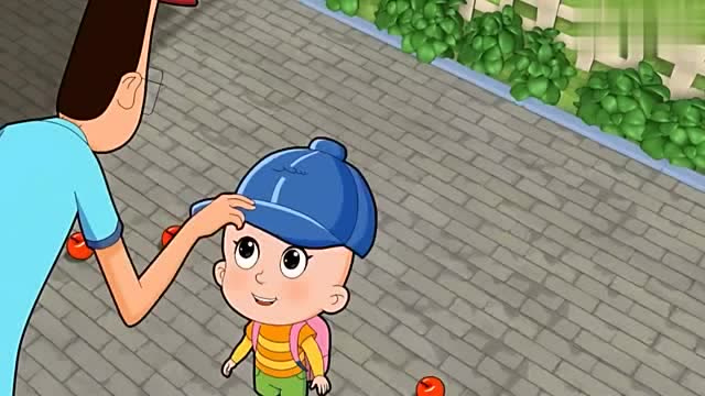 大头儿子小头爸爸:小头爸爸戴 大头儿子的 帽子刚刚好