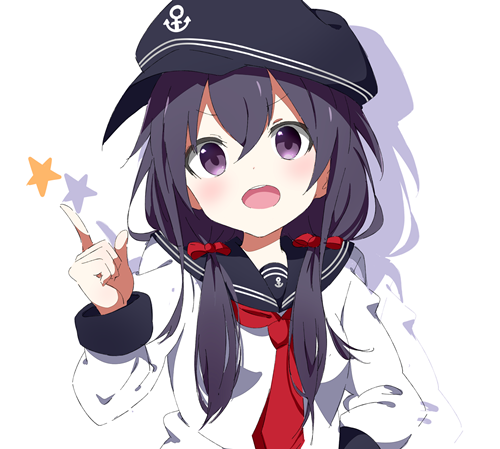 求一些二次元的头像,头发是半黑半白的那种